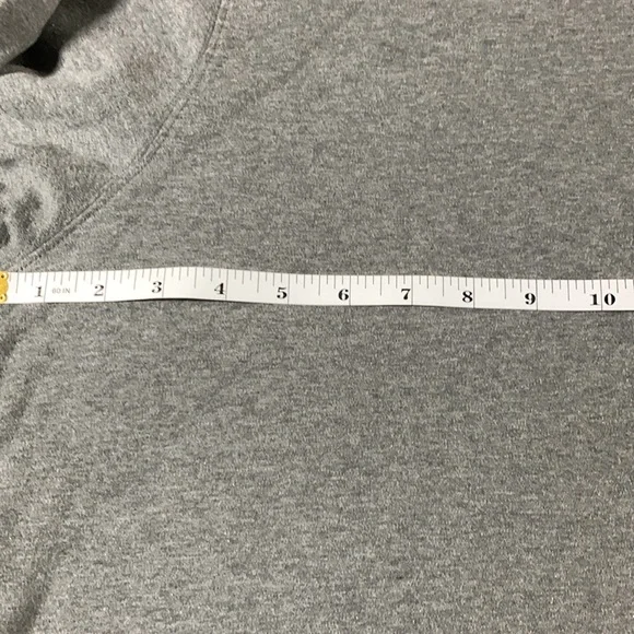 Men’s Eddie Bauer gray, long sleeve shirt. Size XL. Chest approx 25 1/2 inches - Picture 5 of 6